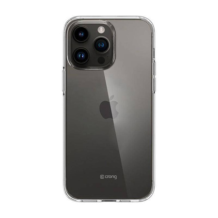 Crong Crystal Slim Cover - Θήκη iPhone 14 Pro Max (Διαφανής)