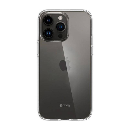 Etui Crong Crystal Slim Cover do iPhone 14 Pro Max Przezroczyste Plecki