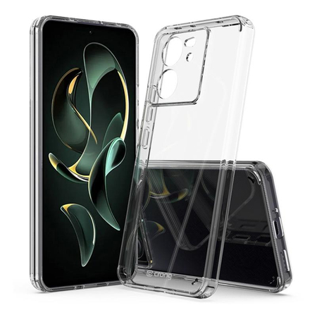 Crong Crystal Shield Cover - Custodia per Xiaomi 13T / 13T Pro (Trasparente)