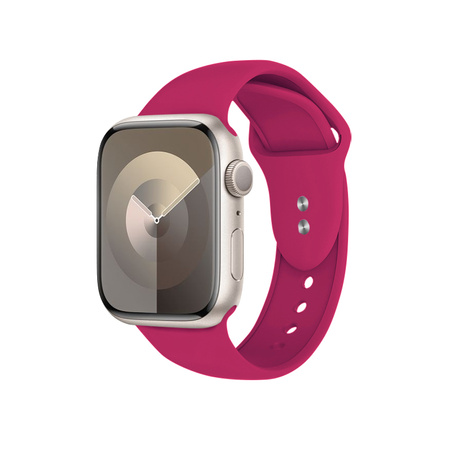 Crong Liquid - Strap for Apple Watch 42/44/45/49 mm (raspberry)