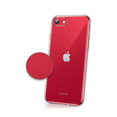 Crong Crystal Slim Cover - Etui iPhone SE / 8 / 7 (przezroczysty)
