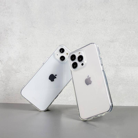 Etui Crong Crystal Slim Cover do iPhone 13 Pro Przezroczyste Plecki