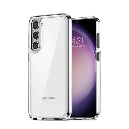 Etui Crong Crystal Shield Cover do Samsung Galaxy S23 Plus Przezroczyste