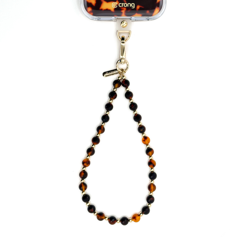 Crong Phone Charm Tortoise – каишка за китка за телефон с мъниста