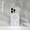 Crong Clear MAG Pro - Funda MagSafe para iPhone 16 Pro Max (transparente)