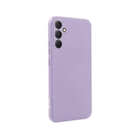 Crong Color Cover - Silikonové pouzdro pro Samsung Galaxy A34 5G (fialové)