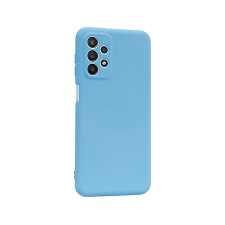 Etui Crong Color Cover do Galaxy A23 5G Silikonowe Niebieskie Plecki