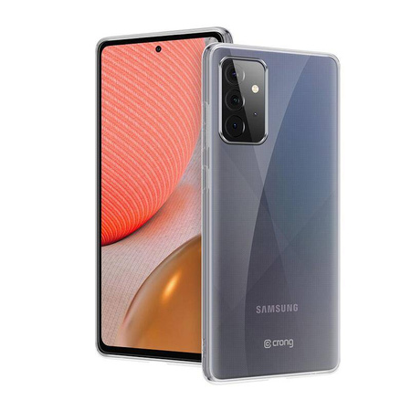 Crong Crystal Slim Cover - Samsung Galaxy A72 Case (Transparent)