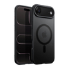 Crong Hybrid Frost MAG Cover - MagSafe iPhone Air Case (Black)