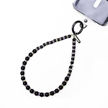 Crong Phone Charm - Lanyard Phone Pendant (Midnight Beads)