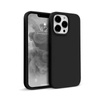 Crong Color Cover Liquid SIlicone funda para iPhone 13 Pro (negro)