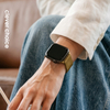 Bransoleta stalowa CRONG Milano Steel do Apple Watch 42/41/40/38 mm złota
