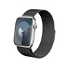 Crong Milano Steel - Bransoleta mediolańska do Apple Watch 44/45/46/49 mm (grafitowy)