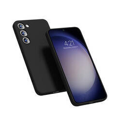 Crong Color Cover - Silicone Case for Samsung Galaxy S23 (black)