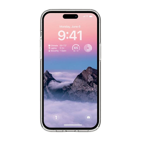 Etui Crong Clear MAG Cover do iPhone 14 Pro Max MagSafe Przezroczyste