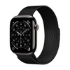 Crong Milano Steel - Cinturino in acciaio inossidabile per Apple Watch 44/45/46/49 mm (nero)