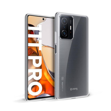 Crong Crystal Slim Cover - Θήκη Xiaomi 11T Pro (Διαφανής)