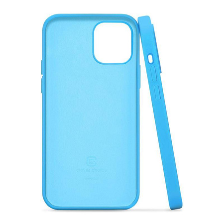 Etui do iPhone 12 Mini Crong Color Cover Silikonowy Case Ochronny Niebieski Limited Edition