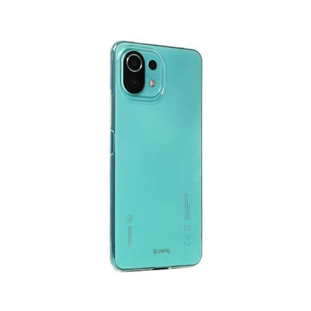 Crong Crystal Slim Cover – Custodia per Xiaomi Mi 11i 5G (Trasparente)