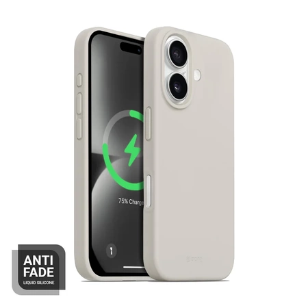 Carcasă magnetică Crong Color - iPhone 16 MagSafe (bej piatră)