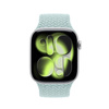 Crong Wave Band - Braided strap for Apple Watch 44/45/46/49 mm (mint)