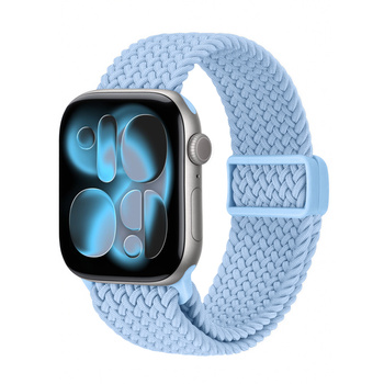 Crong Wave Band - Braided strap for Apple Watch 38/40/41/42 mm (sky blue)