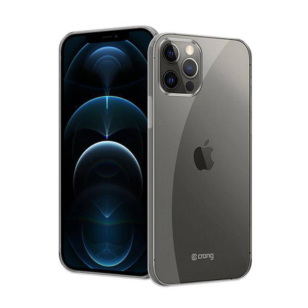 Etui Crong Crystal Slim Cover do iPhone 12 Pro Max Przezroczyste Bezbarwne