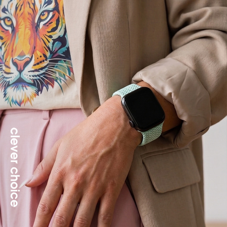 Crong Wave Band  - împletită pentru Apple Watch 44/45/46/49 mm (nouă)