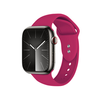 Crong Liquid - Strap for Apple Watch 42/44/45/49 mm (raspberry)