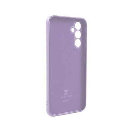 Crong Color Cover - Silikonové pouzdro pro Samsung Galaxy A34 5G (fialové)