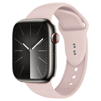 Crong Liquid - Cinturino per Apple Watch 38/40/41/42 mm (rosa sabbia)