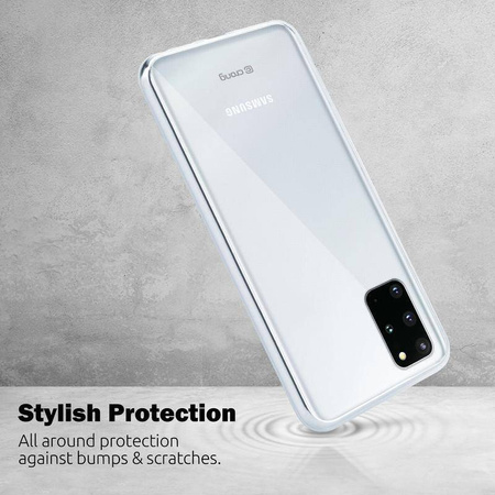 Crong Crystal Slim Cover - Θήκη Samsung Galaxy S20+ (Διαφανής)