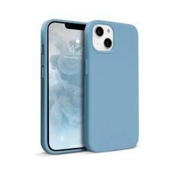 Crong Color Cover - Θήκη σιλικόνης για iPhone 13 mini (μπλε)