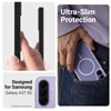 Etui Crong Hybrid MATTE™ Magnetic do Samsung Galaxy A57 MagSafe Lawendowe Wytrzymałe