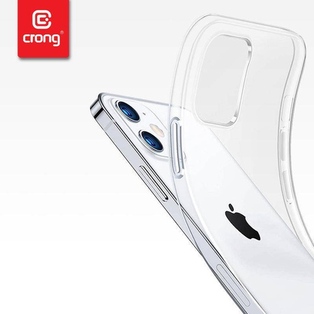 Crong Crystal Slim Cover - Etui iPhone 12 Mini (przezroczysty)