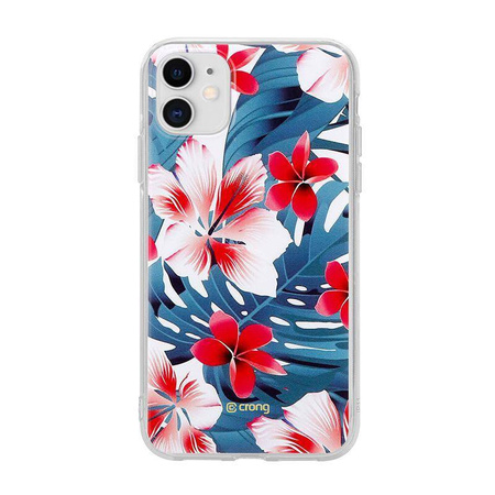 Etui Crong Flower Case do iPhone 11 Kolorowe Plecki Kwiaty Kobiece 03