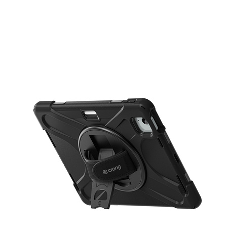 Crong Defender Plus - Panzertasche für iPad Air 11" M3 (2025) / M2 (2024) (schwarz)