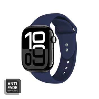 Crong Liquid - Strap for Apple Watch 42/44/45/49 mm (navy blue)