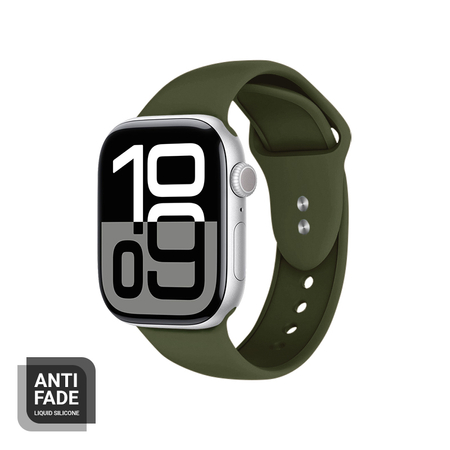 Curea Crong Liquid - Apple Watch 38/40/41/42 mm (verde)