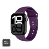 Crong Liquid - Strap for Apple Watch 44/45/46/49 mm (plum)