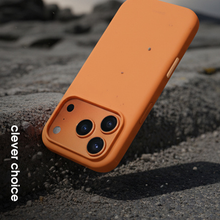 Crong Color Cover Magnetic - MagSafe iPhone 17 Pro Case (Orange)