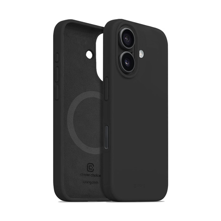 Crong Color Cover Magnetic - iPhone 16 Plus MagSafe Case (Black)