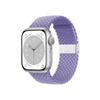 Crong Wave Band - Geflochtenes Armband für Apple Watch 38/40/41 mm (lila)