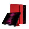 Funda Crong FlexFolio con Apple Pencil (roja) para iPad Air de 11" M3 (2025), iPad Air de 11" M2 (2024), iPad Air de 10,9" (5.ª-4.ª generación) y iPad Pro de 11
