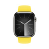 Crong Liquid - Strap for Apple Watch 42/44/45/49 mm (yellow)