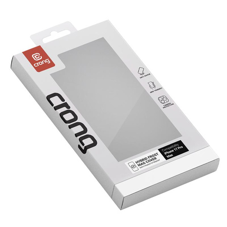 Etui Crong Hybrid Frost MAG Cover do iPhone 17 Pro Max MagSafe Matowe Black