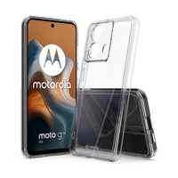 Crong Crystal Shield Cover - Custodia per Motorola Moto G34 (trasparente)