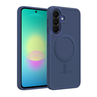 Carcasă Crong Hybrid Matte Magnetic - MagSafe pentru Samsung Galaxy A27 5G (Albastru marin)