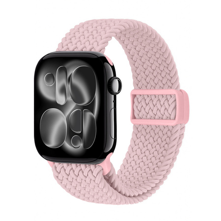Crong Wave Band - Braided strap for Apple Watch 38/40/41/42 mm (pink)