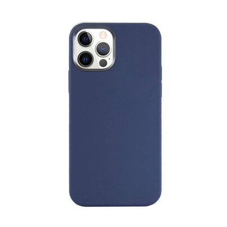 Crong Color Cover Magnetic - iPhone 12 / iPhone 12 Pro MagSafe Hülle (marineblau)